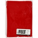 Feltro creativo rosso A4 Creativ Company A4 45508 (Conf.2)