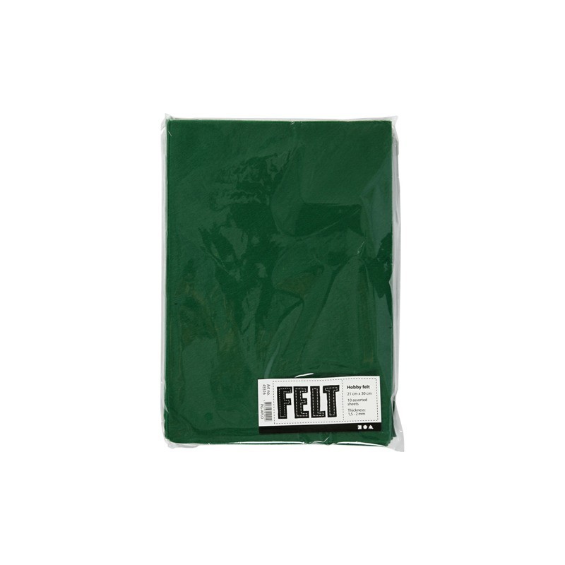 Feltro creativo verde A4 Creativ Company A4 45516 (Conf.2)