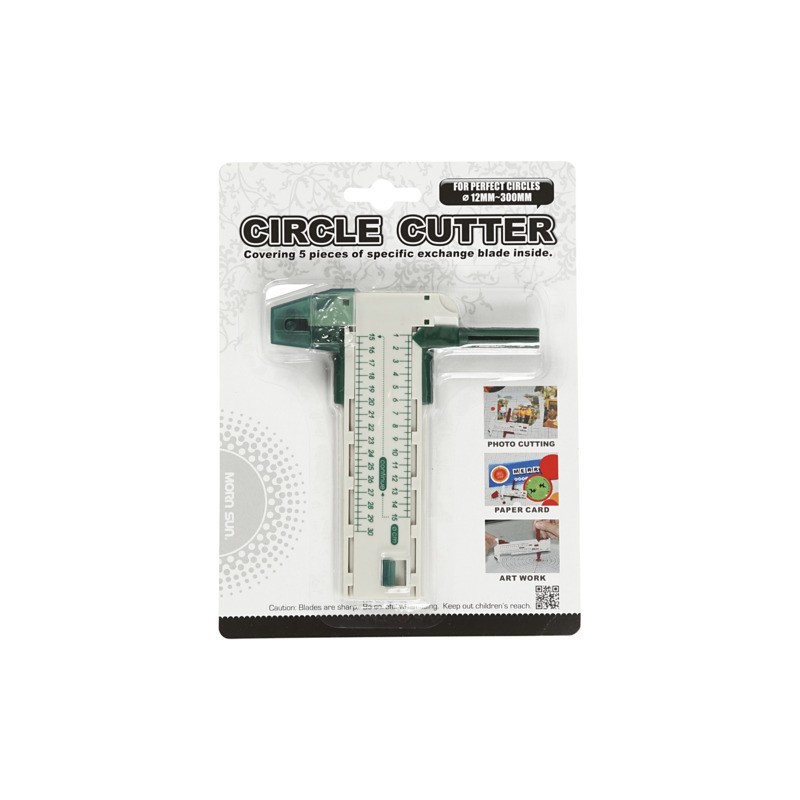 Taglierina a compasso Creativ Company verde 11690 (Conf.3)