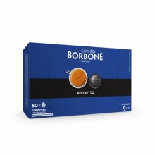 Capsule compatibili Nespresso Professional ristretto Caffè Borbone - conf. 50 pz - NPRORISTRETTO6X50