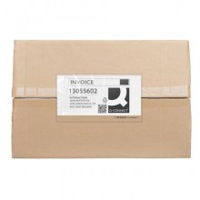 Buste adesive sovrapacco Q-Connect senza stampa - trasparenti - DL/C65 - conf. 250 pz - KF14337