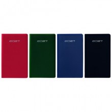 Planning mensile tascabile 2027 PVC Nota Bene Alpha 7x13,5 cm colori assortiti - conf. 20 pezzi - 27-190VQ99
