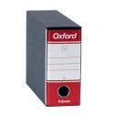 Registratore con custodia Esselte G81 OXFORD memorandum 29,5x19 cm - dorso 8 cm rosso - 390781160 (Conf.6)