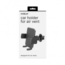 Supporto Smartphone per auto Celly con funzione Auto-release nero MOUNTVENTPLUSBK