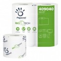 Carta igienica fascettata Papernet Bio Tech a 2 veli in pura cellulosa - bianco conf. 4 pz - 409040