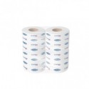 Carta igienica fascettata 2 veli Bulkysoft Active Clean in pura cellulosa bianco - 24 conf. da 4 rotoli cad.