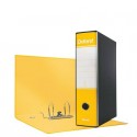 Registratore con custodia Esselte G83 Oxford commerciale 29,5x32 cm - dorso 8 cm giallo - 390783090 (Conf.6)