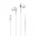Auricolari stereo in-ear Celly con connettore USB-C - bianco PC2USBCEARPIN