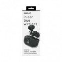 Auricolari True Wireless Celly Clear  - controlli touch - trasparente nero CLEARBK