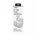 Auricolari True Wireless Celly Clear  - controlli touch - trasparente bianco CLEARWH