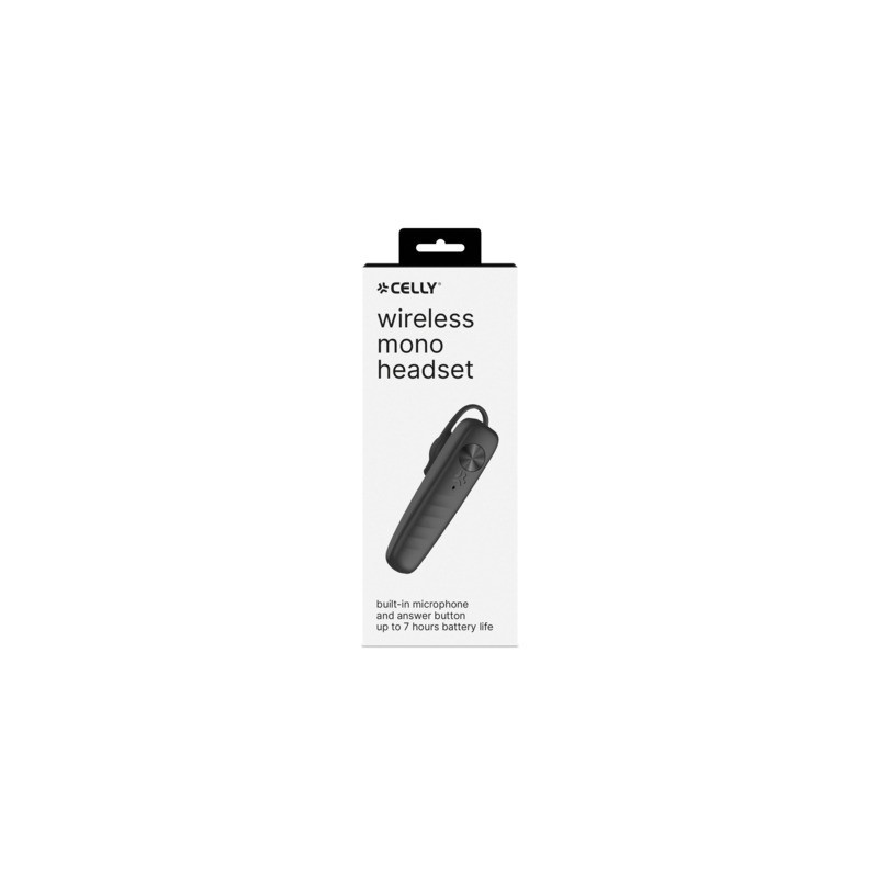 Auricolari mono bluetooth Celly BH20 nero BH20BK