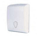 Distributore di carta asciugamani piegata a C, Z o V Medial Stilevo bianco - fino a 600 ff - 37x13x27,7 cm