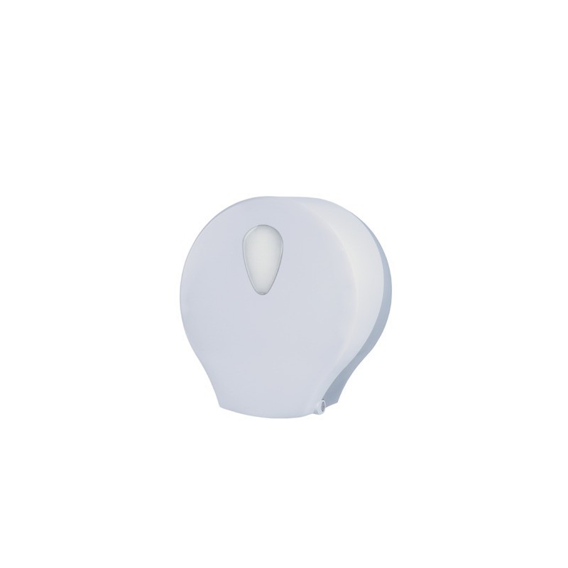 Distributore di carta igienica in rotolo mini jumbo 200 m Medial Stilevo bianco - 27,2x12,5x25,3 cm - 920001
