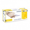 Guanti monouso in lattice senza polvere Reflexx per laboratorio ambidestri - TG XS DPI Cat. III conf. 100 pz R46/XS