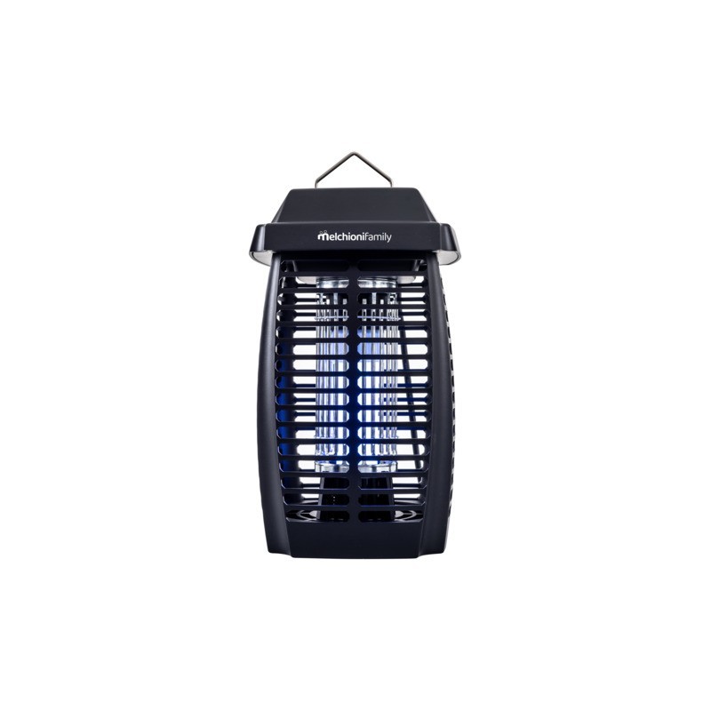 Zanzariera elettrica UV LED Melchioni Family appendibile da interno copertura 50 m² nero 20W - 118620070