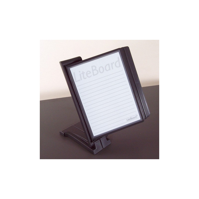 Leggio da tavolo/parete Q-Connect in metallo nero KF10687