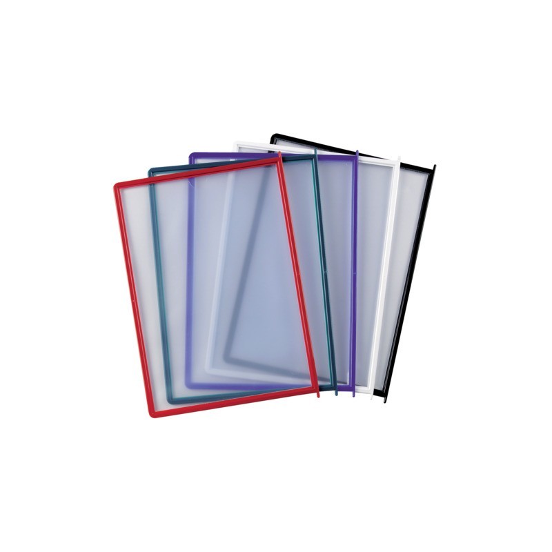 Tasche per leggio A4 Q-Connect Quickfind colori assortiti - conf. 10 pz - KF04599