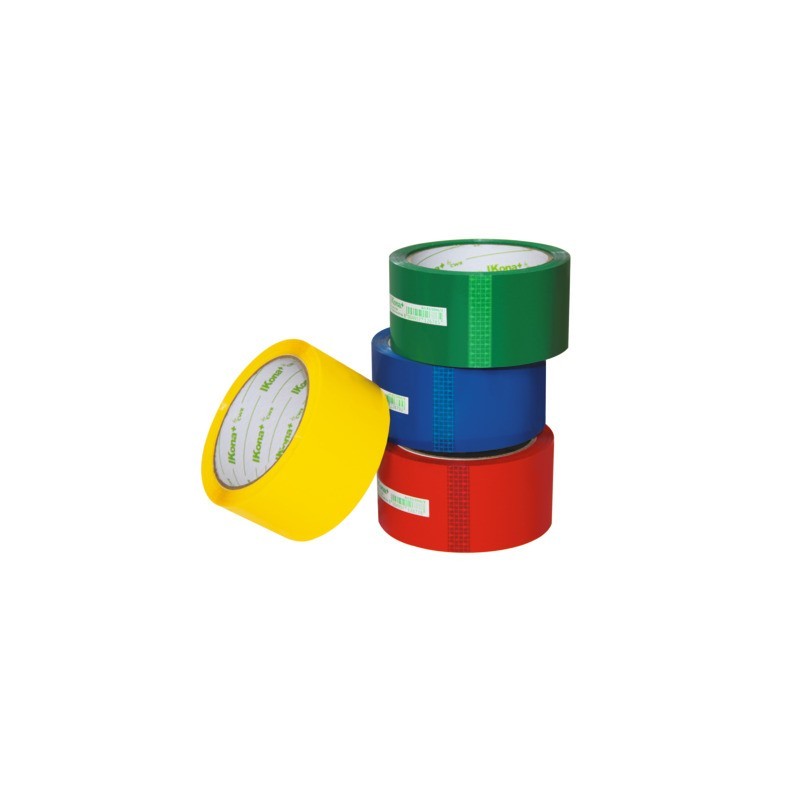 Nastro adesivo Ikona Color 50 mm x 66 m verde - 82/5066/3 (Conf.6)