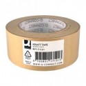 Nastro da imballaggio Q-Connect in carta Kraft 50 mm x 50 m 130 µm non scrivibile KF17121
