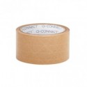 Nastro da imballaggio Q-Connect in carta Kraft rinforzato 50 mm x 50 m - conf. 6 rotoli - 160 µm - KF17138