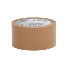 Nastro da imballaggio Q-Connect in carta Kraft 50 mm x 50 m 130 µm - conf. 6 rotoli - scrivibile - KF17145