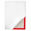 Cornici magnetiche A4 in PP Q-Connect con retro autoadesivo - rosso - conf. 2 pz - KF22374