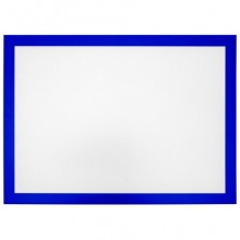 Tasche magnetiche A4 in PVC Q-Connect con cornice - blu - conf. 2 pz - KF11515