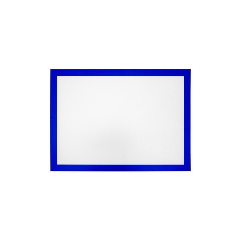 Tasche magnetiche A4 in PVC Q-Connect con cornice - blu - conf. 2 pz - KF11515