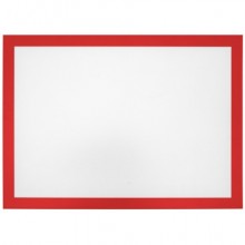 Tasche magnetiche A4 in PVC Q-Connect con cornice - rosso - conf. 2 pz - KF11516