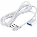 Prolunga elettrica MKC con spina salvaspazio 90° presa bipasso 10/16A - 10 m - 492517394