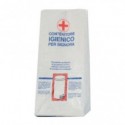Sacchetti igienici in carta Medial per assorbenti 5x12x28 cm - conf. 2000 pz - bianco - 99096