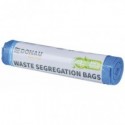 Sacchi immondizia per raccolta differenziata carta Donau Home 120 L 110x70 cm - 35 µm blu - rotolo 10 pz
