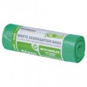 Sacchi immondizia per raccolta differenziata vetro Donau Home 60 L 80x59 cm - 17 µm verde - rotolo 16 pz