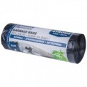 Sacchi immondizia per rifiuti inorganici Donau Professional 160 L 110x90 cm - 35 µm nero - rotolo 10 pz - 22227742-05