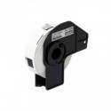 Nastro Q-Connect compatibile Brother DK-11204 multiuso carta bianca 17x54 mm - rotolo 400 etichette - KF18802