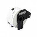 Nastro Q-Connect compatibile Brother DK-11208 carta bianca 38x90 mm - rotolo 400 etichette - KF18803