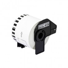 Nastro Q-Connect compatibile Brother DK-22246 carta bianca a lunghezza continua 103 mm x 30,48 m - KF10954
