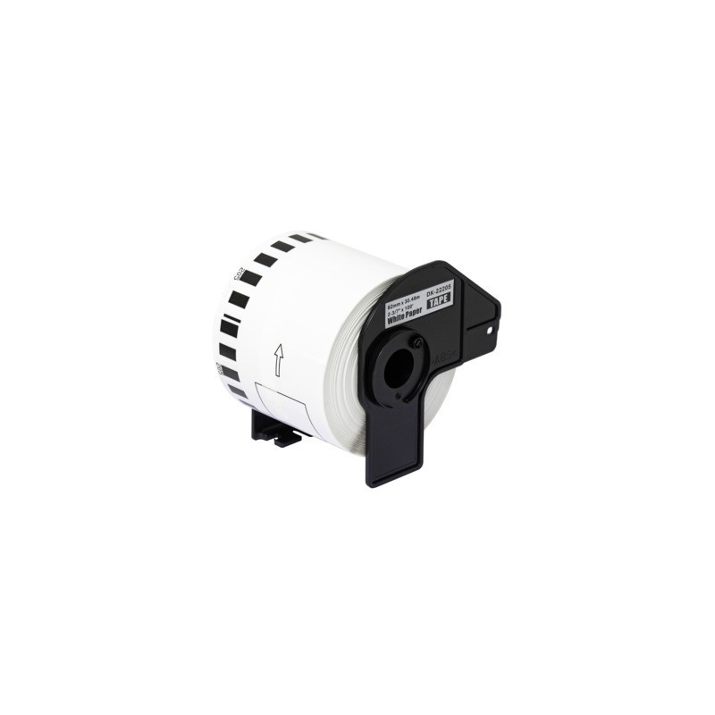 Nastro Q-Connect compatibile Brother DK-22246 carta bianca a lunghezza continua 103 mm x 30,48 m - KF10954