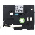 Nastro Q-Connect compatibile Brother TZe-221 - 9 mm x 8 m nero/bianco - KF18796