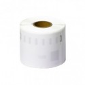 Nastro Q-Connect compatibile con etichettatrici Dymo LabelWriter Large 54x70 mm - rotolo 320 et. - KF11171