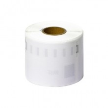 Nastro Q-Connect compatibile con etichettatrici Dymo LabelWriter Large 54x70 mm - rotolo 320 et. - KF11171