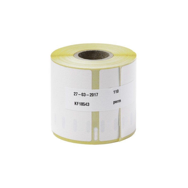 Nastro Q-Connect compatibile con etichettatrici Dymo LW per registratori 190x59 mm - rotolo 110 et. - KF18543