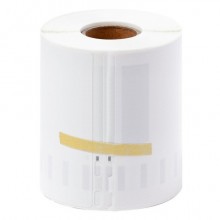 Nastro Q-Connect compatibile con etichettatrici Dymo LabelWriter XL Extra Large 104x159 mm - rotolo da 220 et.