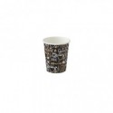 Bicchiere in carta + PE Leone Coffee marrone - 75 ml - conf. 1000 pz - H0729.R