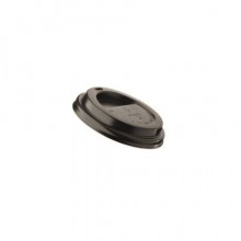 Tappi per bicchiere Leone take away in PS nero Ø 9,3 cm - 290 ml - conf. 1000 pz - H0742