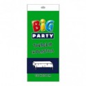 Tovaglia in plastica Big Party 137x274 cm - verde - 14704