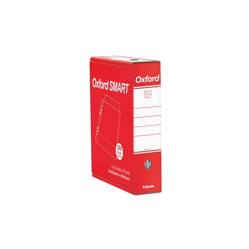 Buste a perforazione universale lisce Esselte DE LUXE PP lucido 22x30 cm conf.300 - 391098500