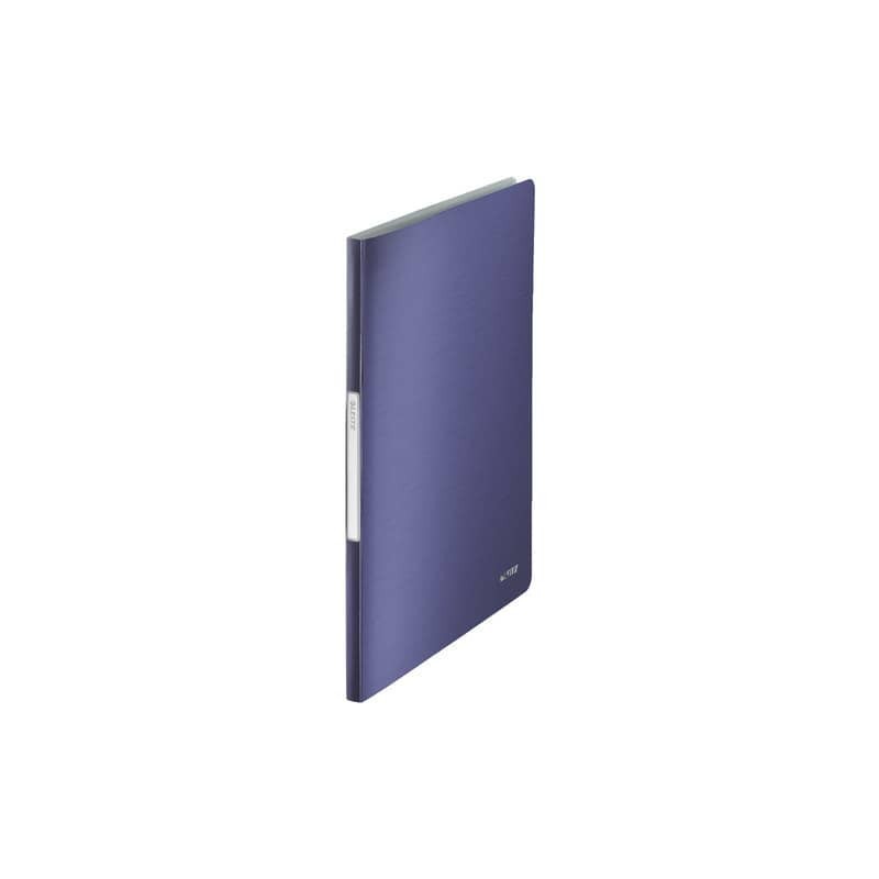 Portalistini a fogli fissi - 80 fogli Leitz STYLE in PPL con 40 buste A4 blu titanio - 39590069