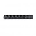 Dorsi plastici a 21 anelli GBC CombBind 45 mm A4 nero - fino a 400 fogli conf da 50 dorsi - 4028186