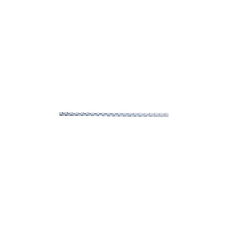 Dorsi plastici a 21 anelli GBC CombBind 14 mm A4 bianco -  fino a 125 fogli conf da 100 dorsi - 4028198